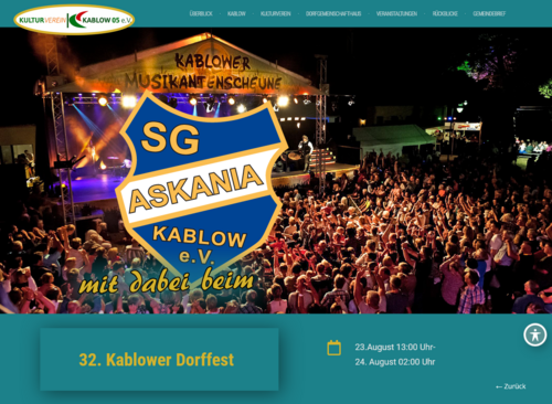 Kablow Dorffest 2025