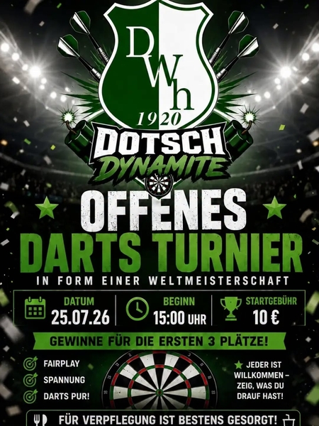 Offenes Dartturnier des DWh 1920