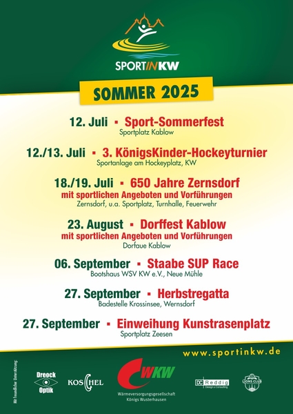 Sommer-Plakat 2025