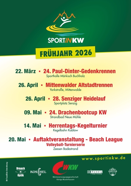 Fr&uuml;hjahrs-Plakat 2026